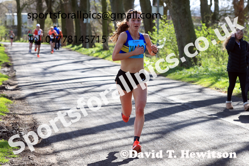 Senior Womens 6 Stage Road Relay, 2026 Northern Mens 12 and Womens 6 Stage Road Relays and Young Athletes 5k, Sheepmount Stadium, Carlisle. Photo: David T. Hewitson/Sports for All Pics
